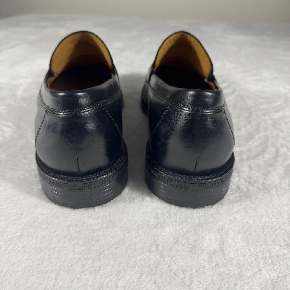 Cole Haan Mens Black Leather Grand 360 Penny Loafers C40257 Dress Shoes 10.5 M